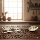 Brass Kitchen Ladles Set (15.5 Inch)