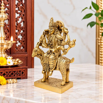Brass Meldi Mata Idol (5 Inch)