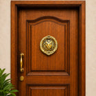 Brass Lion Face Door Knocker