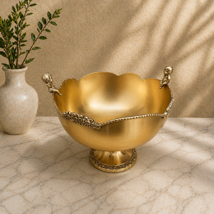 Brass Royal Design Decorative Fruit Bowl