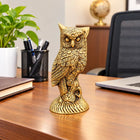 Brass Standing Owl Figurine (5 Inch)