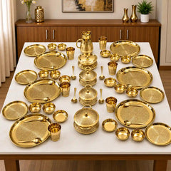Brass Dinner Set and Thali Dinner Set
