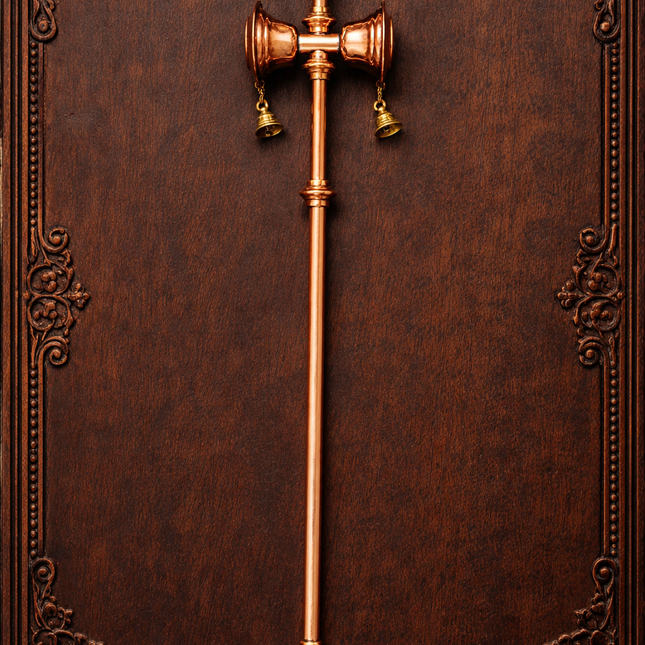 Copper Shiva'S Damru Trishul