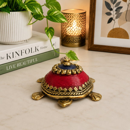 Brass Dhokra Tortoise Vastu/Feng Shui