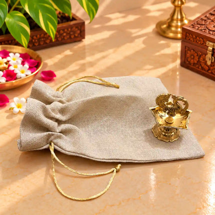 Brass Pooja Potli Gift Hamper: Bulk Corporate Gifting