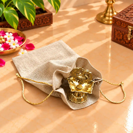 Brass Pooja Potli Gift Hamper: Bulk Corporate Gifting