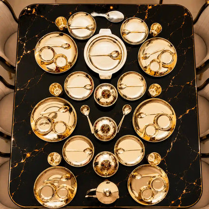 Kansa Luxury Dinner Serving Set