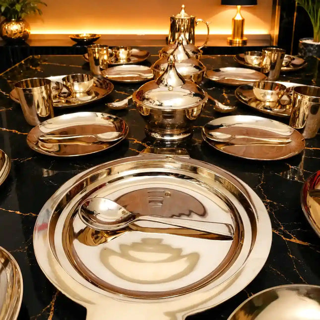Kansa Luxury Dinner Serving Set