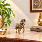 Brass Lightweight Horse Statue (4 Inch)