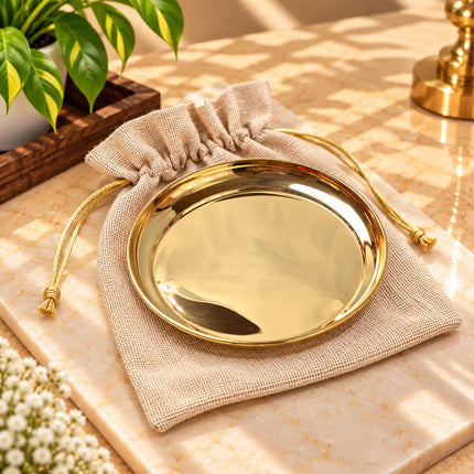 Brass Pooja Potli Gift Hamper: Bulk Corporate Gifting