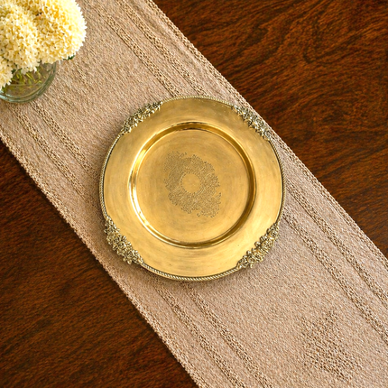 Brass Traditional Dessert Display / Cake Stand (11.5 Inch)