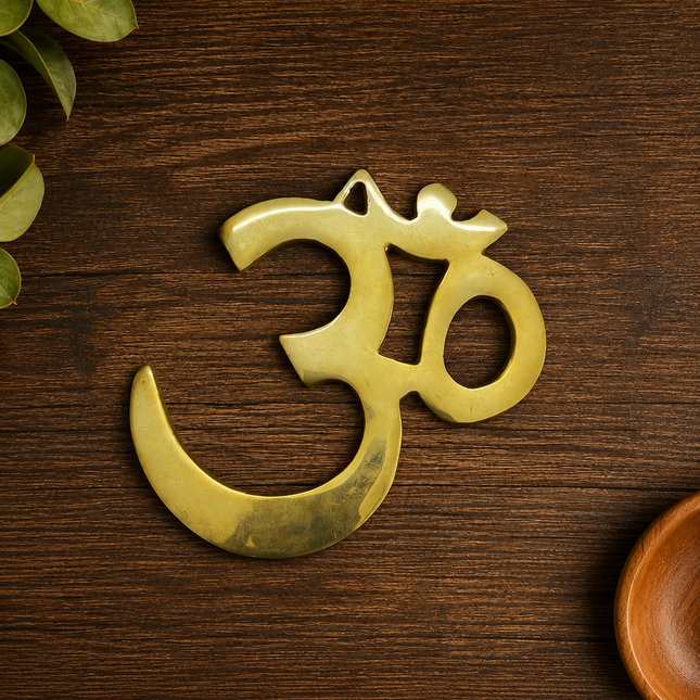 Brass Om Wall Hanging