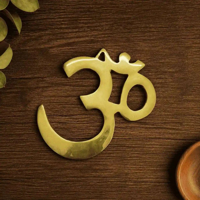 Brass Om Wall Hanging