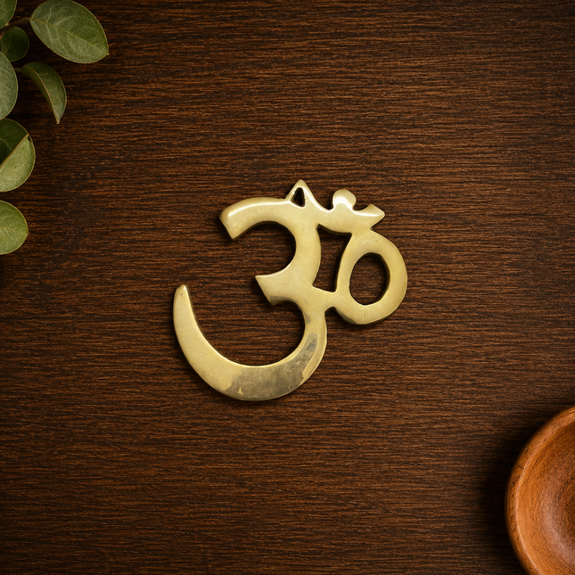 Brass Om Wall Hanging