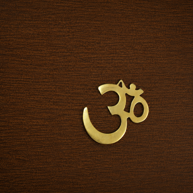 Brass Om Wall Hanging