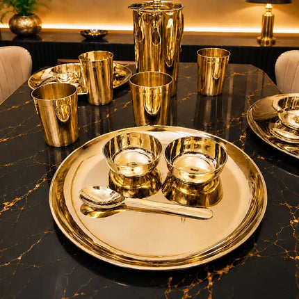 Kansa Luxury Dinner Serving Set