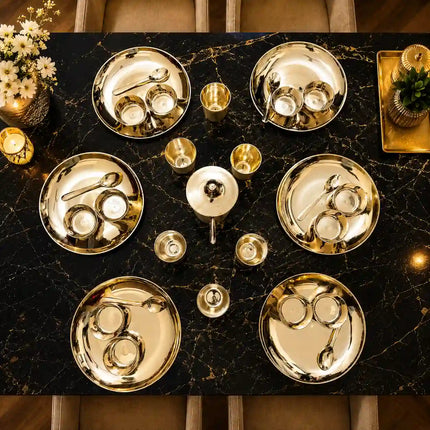 Kansa Luxury Dinner Serving Set