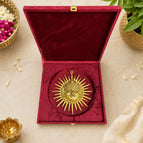 With velvet box