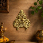 Brass Yali / Kirtimukha Face Wall Hanging