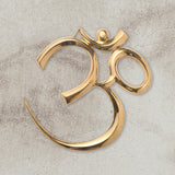 Brass Religious Om Wall Hanging