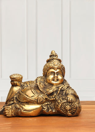 Brass Kuber Maharaj Idol (3.8 Inch)