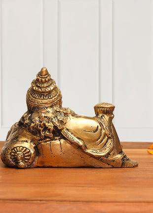 Brass Kuber Maharaj Idol (3.8 Inch)
