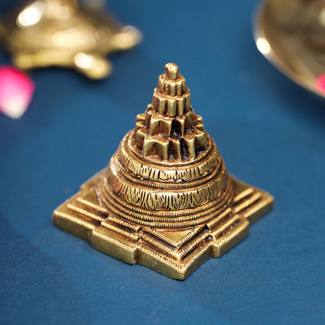 Brass Superfine Maha Meru Shree Yantra