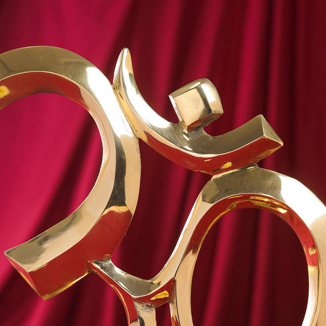 Brass Table Top Om Stand (14.5")