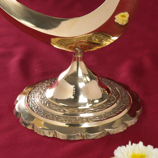 Brass Table Top Om Stand (14.5")