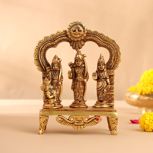 Brass Ram Darbar (6.5 Inch)