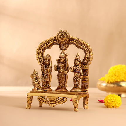Brass Ram Darbar (6.5 Inch)