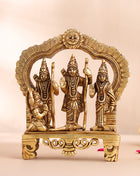 Brass Ram Darbar Statue (8 Inch)