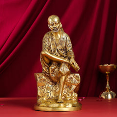 Divine Brass SAI BABA Idols - Best Quality at Vedanshcraft