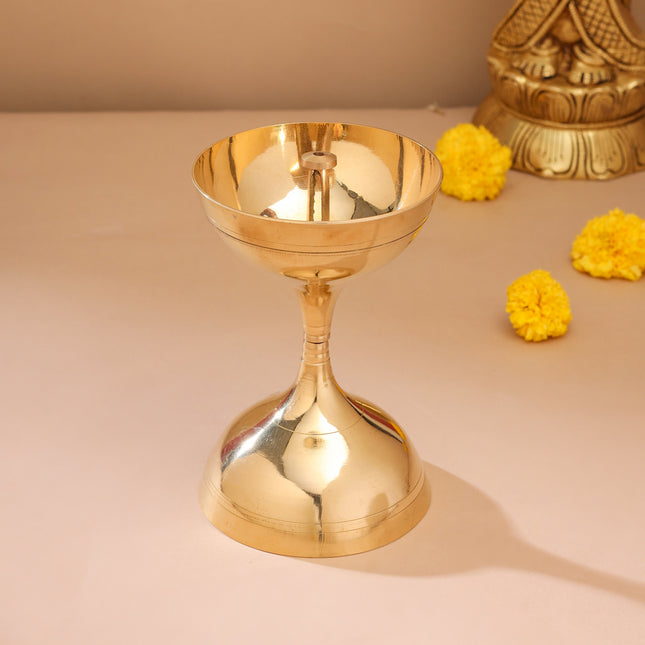 Brass Akhand Diya