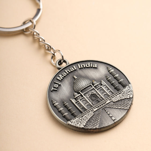 Taj Mahal Keychain Set Of Three (3.5 Inch)