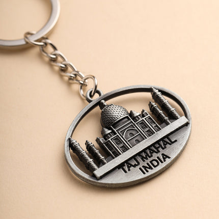 Taj Mahal Keychain Set Of Three (3.5 Inch)