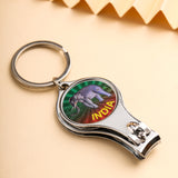 Elephant Nailcutter keychain Set Of Two (3 Inch)