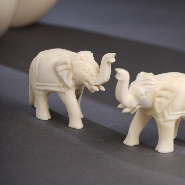 Elephant Statue Pair