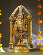 Brass Tirupati Balaji/Venkateshwar Idol (21 Inch)