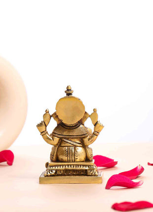 Brass Superfine Lord Ganesha Idol (4 Inch)
