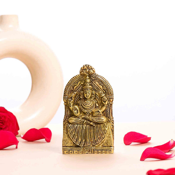 Brass Madurai Meenakshi Devi Idol (4 Inch)