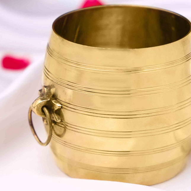 Brass Kerala Rice Vessel
