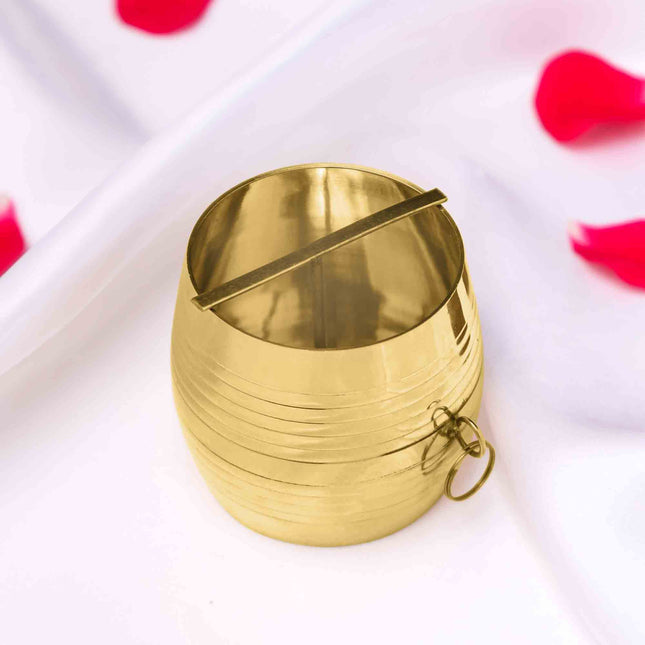 Brass Kerala Rice Vessel (2.8 Inch)