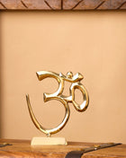 Brass Table Top Om Stand