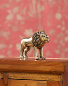 Brass Lion Statue (3 Inch)