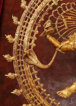 Brass Nataraja Dancing Shiva Statue (47 Inch) – Vedansh Craft
