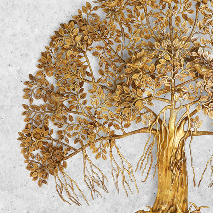 Brass Kalpvriksha Wall Hanging