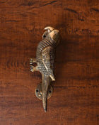 Brass Parrot Door Handle (8.8 Inch)