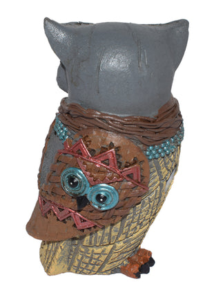 Polyresin Owl Home Decor Gift Set