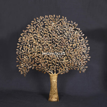 Brass Kalpvriksha Wall Hanging (41 Inch)